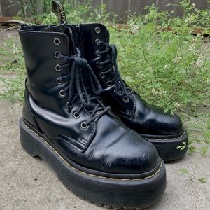 Dr. Martens Jadon platform boots - Black 7